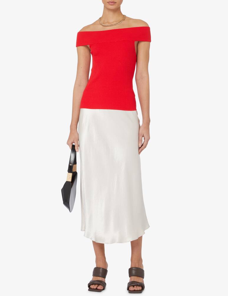 rinascente Nenette Top con collo a barca Mixy 