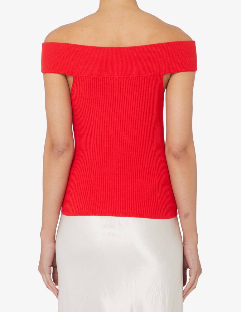 rinascente Nenette Top con collo a barca Mixy 