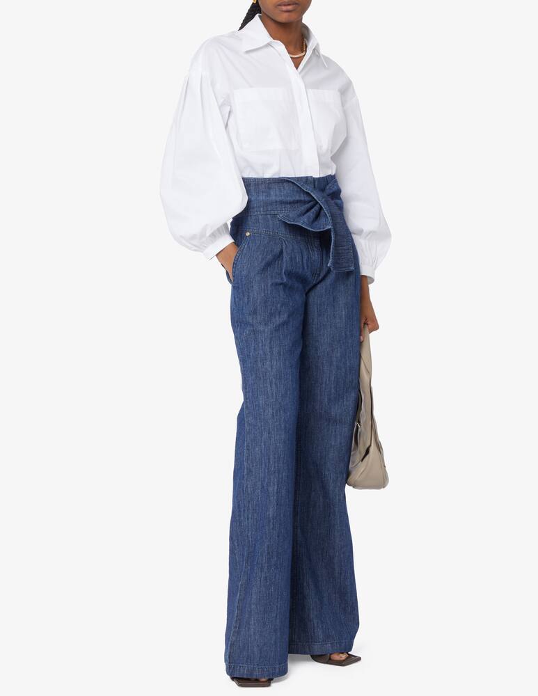 rinascente Nenette Jeans a palazzo Shaggy