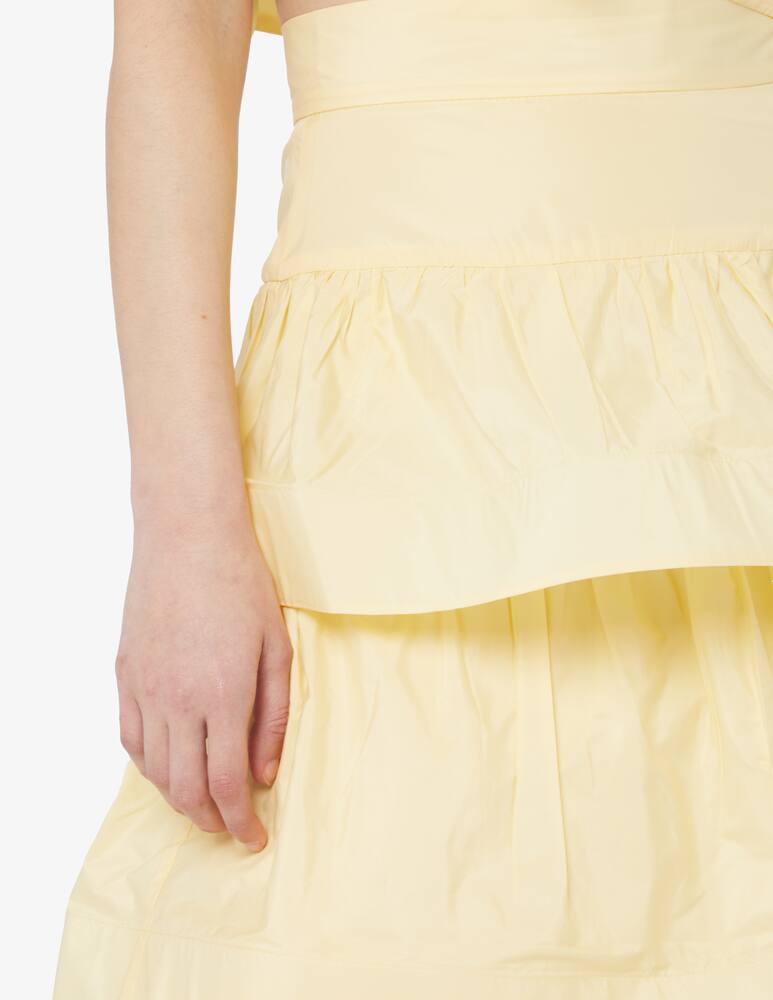 rinascente Nenette Ruffled maxi skirt