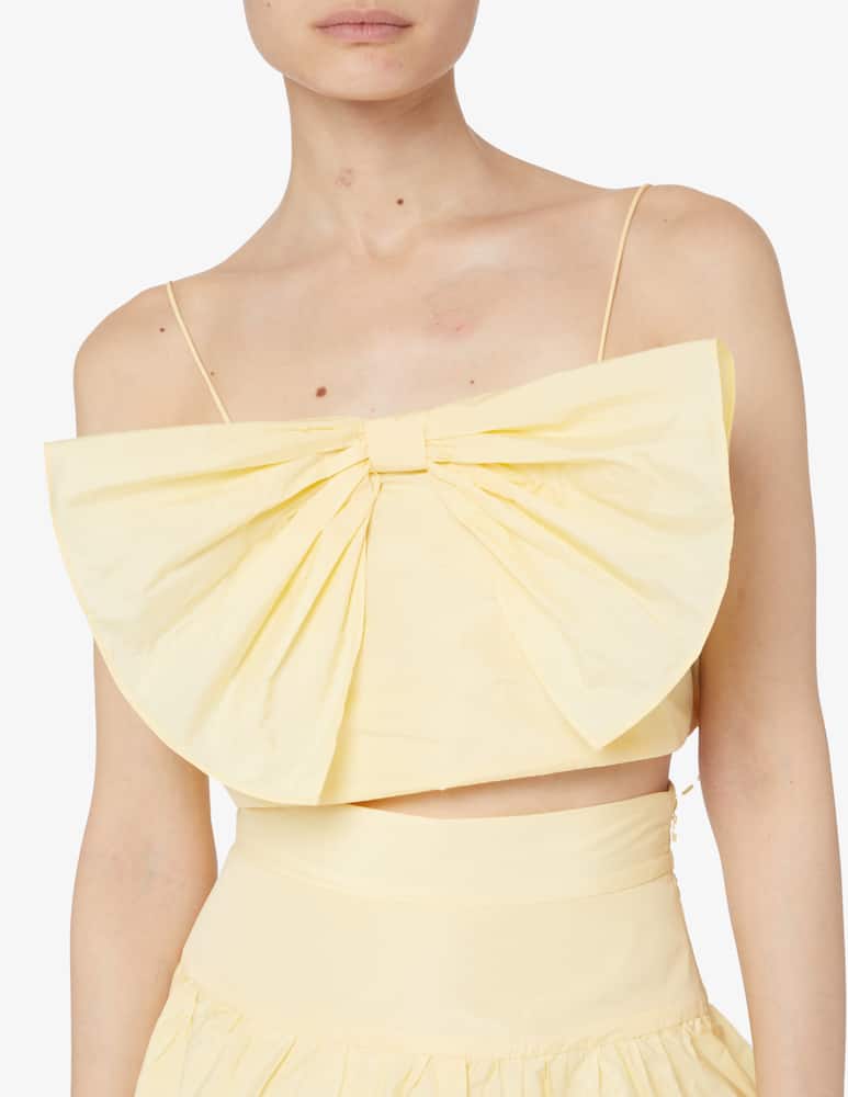 rinascente Nenette Top con balza Fibra