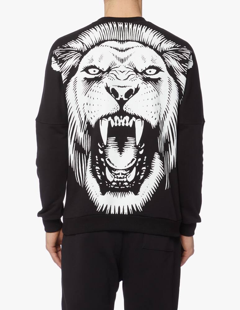 rinascente But Not Felpa girocollo stampa leone retro