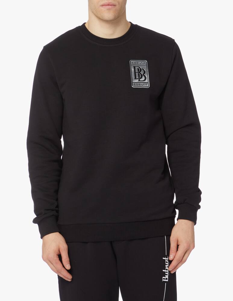 rinascente But Not Double b patch roundneck sweatshirt
