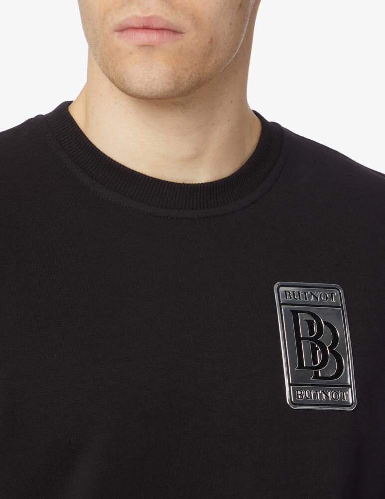 rinascente But Not Double b patch roundneck sweatshirt
