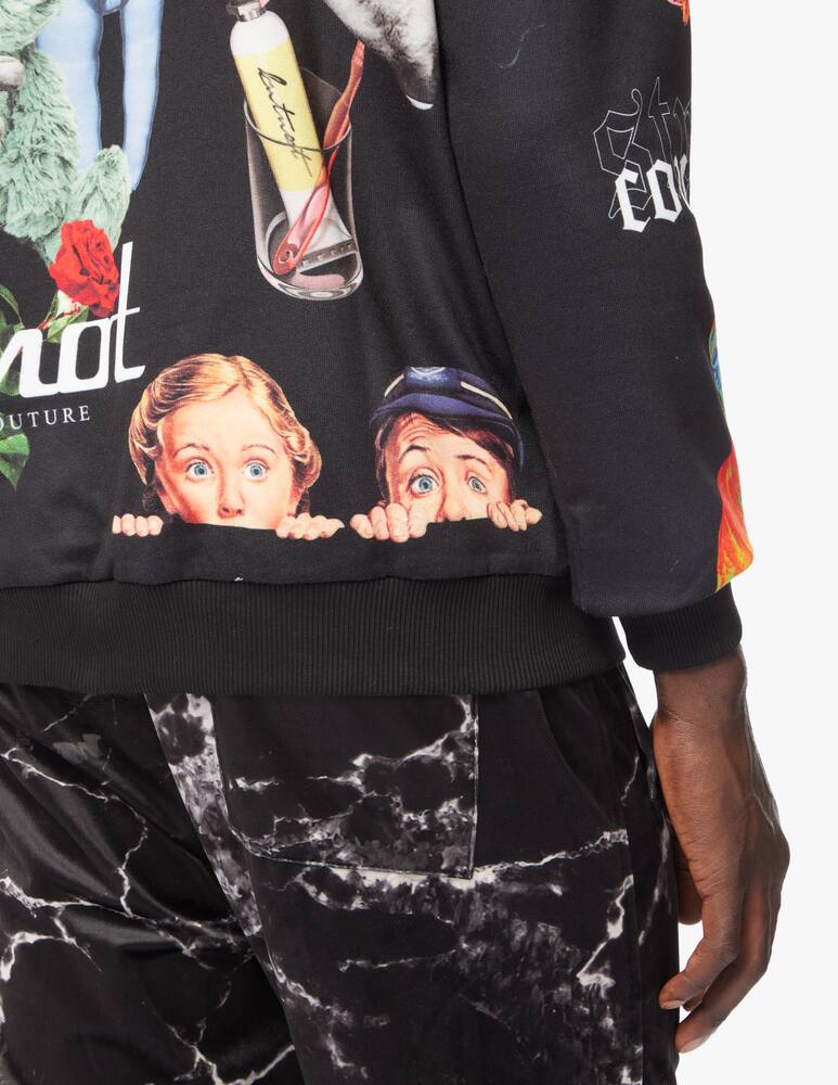 rinascente But Not Felpa con cappuccio e stampa multigrafica