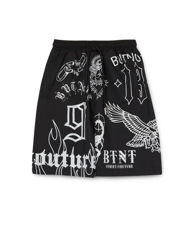 rinascente But Not Bermuda multigrafica - nero