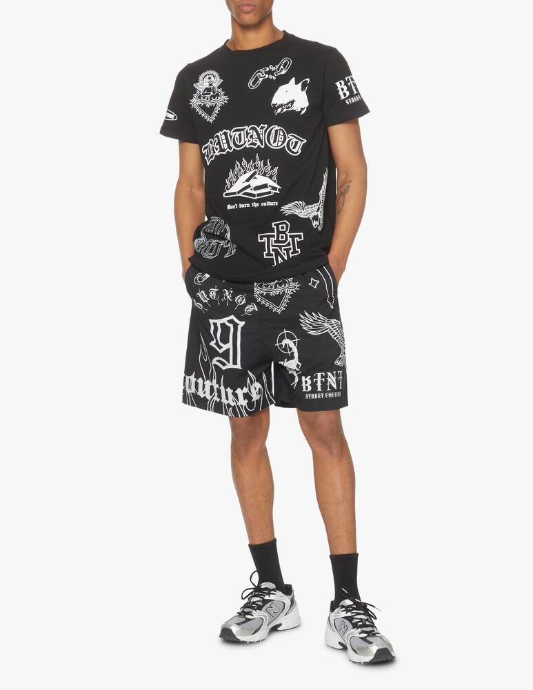 rinascente But Not Bermuda multigrafica - nero