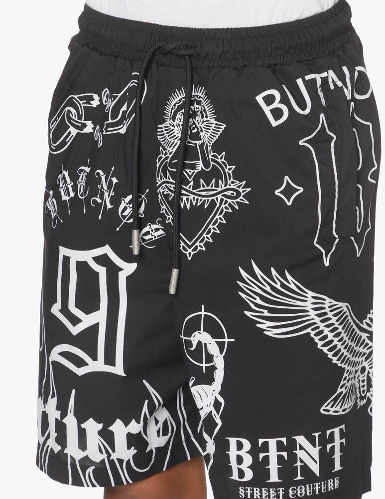 rinascente But Not Bermuda multigrafica - nero