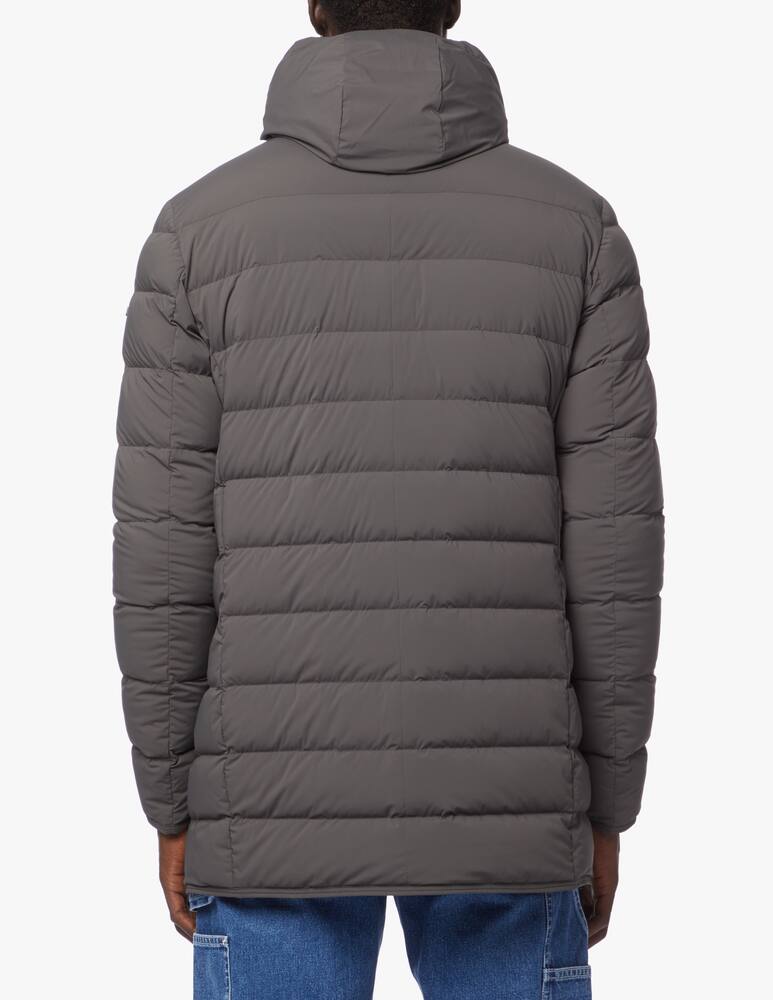 rinascente Duno Piumino in tessuto bi-stretch con cappuccio staccabile