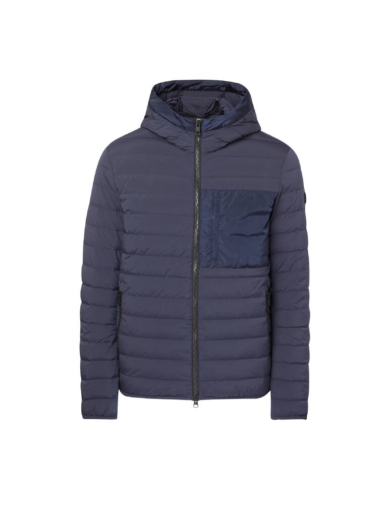 Duno Padded hooded jacket - blue - picture 5 Duno Padded hooded jacket - blue - picture 5