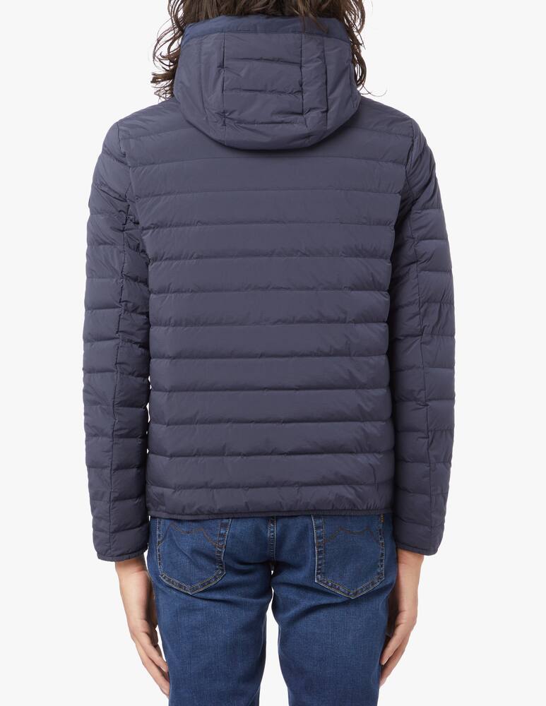 Duno Padded hooded jacket - blue - picture 3 Duno Padded hooded jacket - blue - picture 3