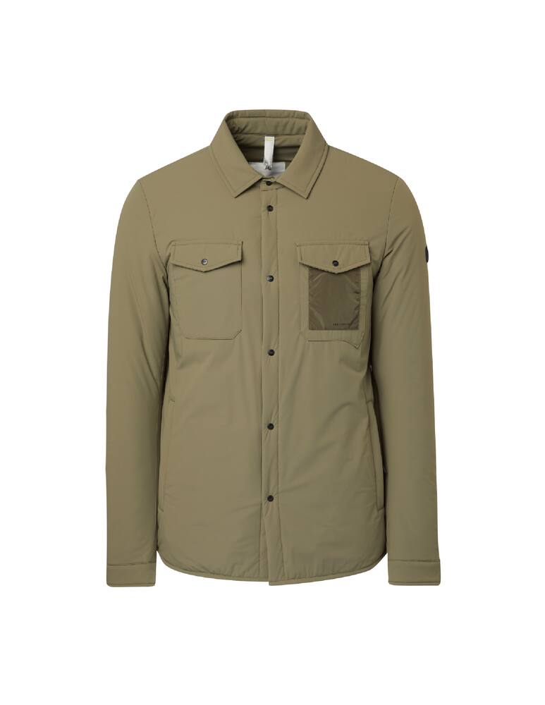 rinascente Duno Bi-stretch shirt jacket - olive