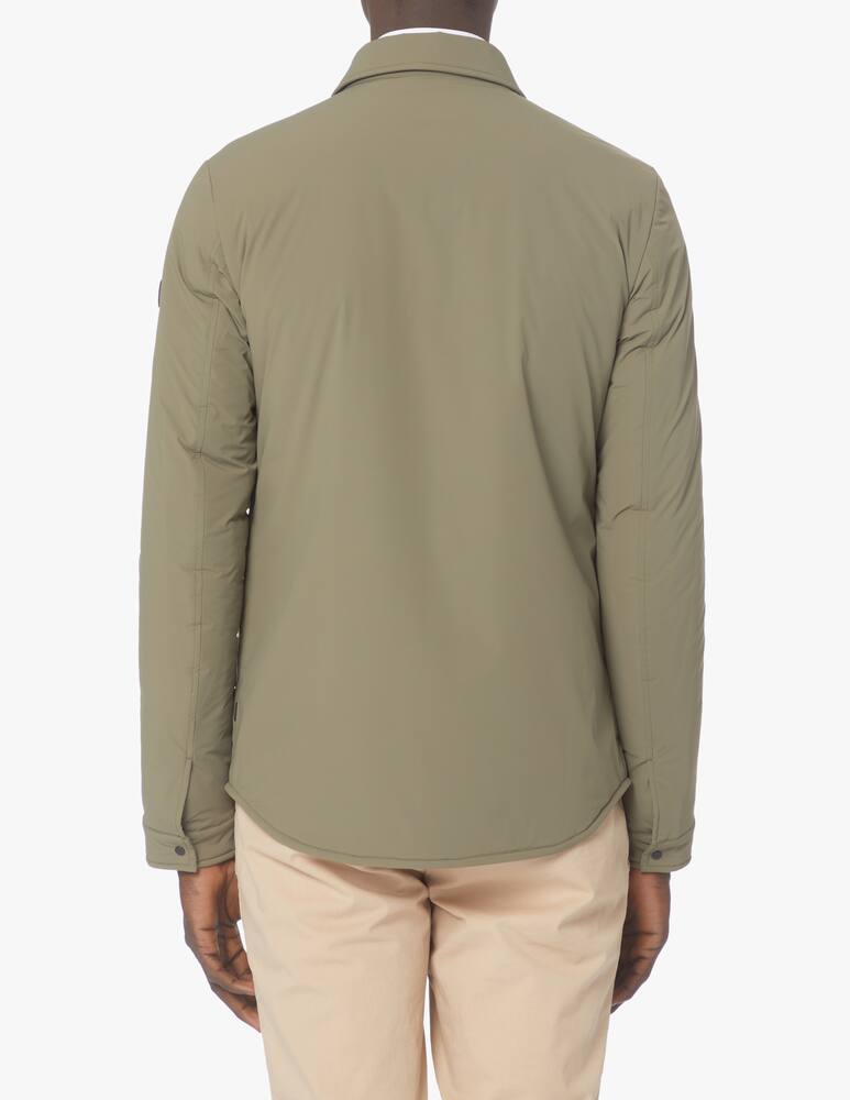 rinascente Duno Bi-stretch shirt jacket - olive