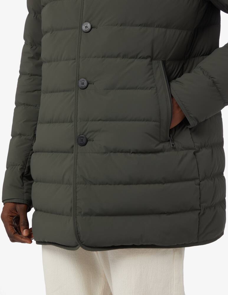 rinascente Duno Giacca con cappuccio e imbottita - Verde