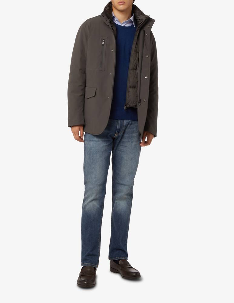 Duno Short otis jacket - Brown - picture 2 Duno Short otis jacket - Brown - picture 2