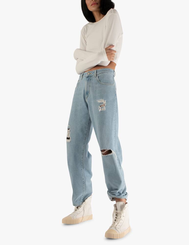 rinascente Icon Denim Miley wide leg jeans