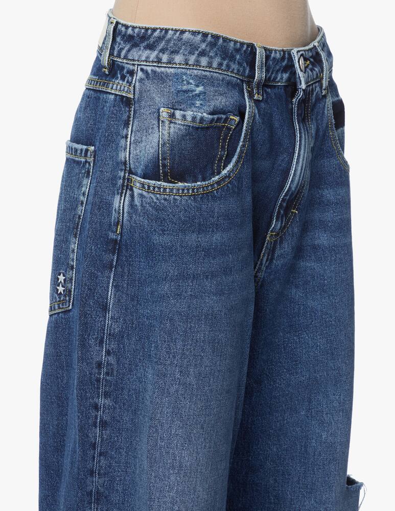 rinascente Icon Denim Poppy X jeans a gamba larga