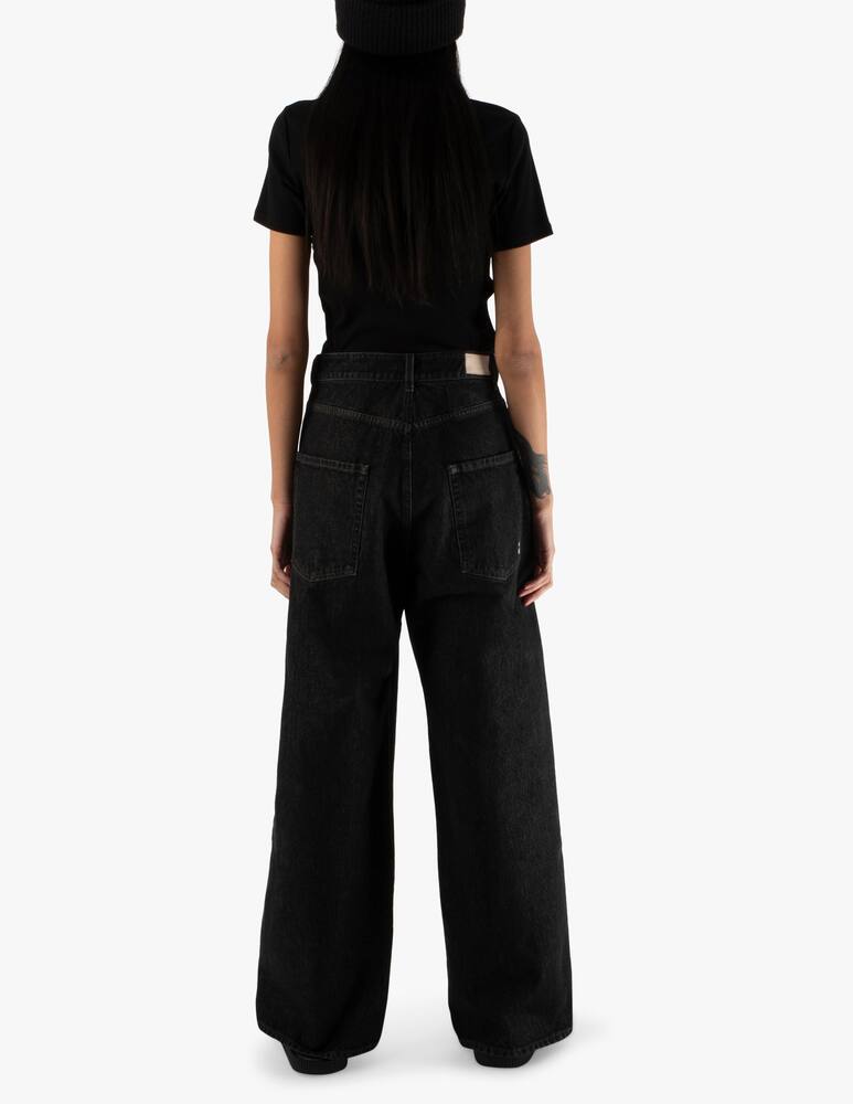 rinascente Icon Denim Olivia wide leg jeans