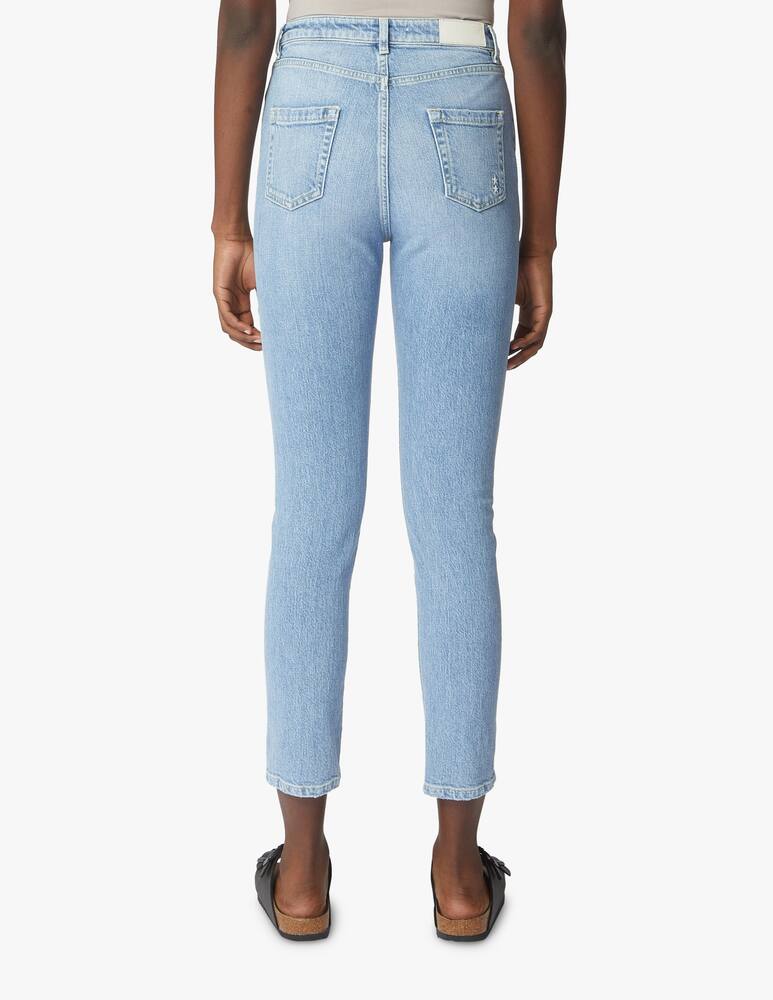 Icon Denim Jeans mom's a vita alta Naomi - azzurro - immagine 3 Icon Denim Jeans mom's a vita alta Naomi - azzurro - immagine 3