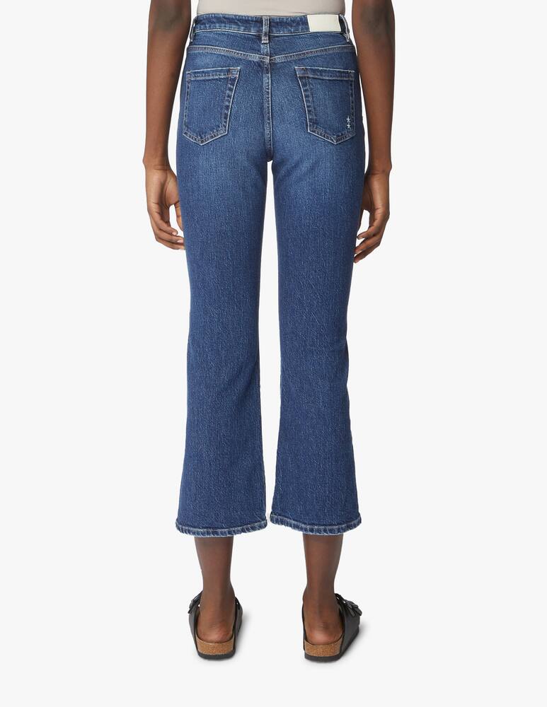 rinascente Icon Denim Pam high rise wide legs jeans - blue