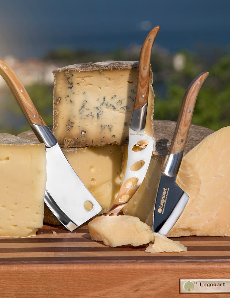 rinascente Legnoart Reggio Set Coltelli Formaggio 3 Pz