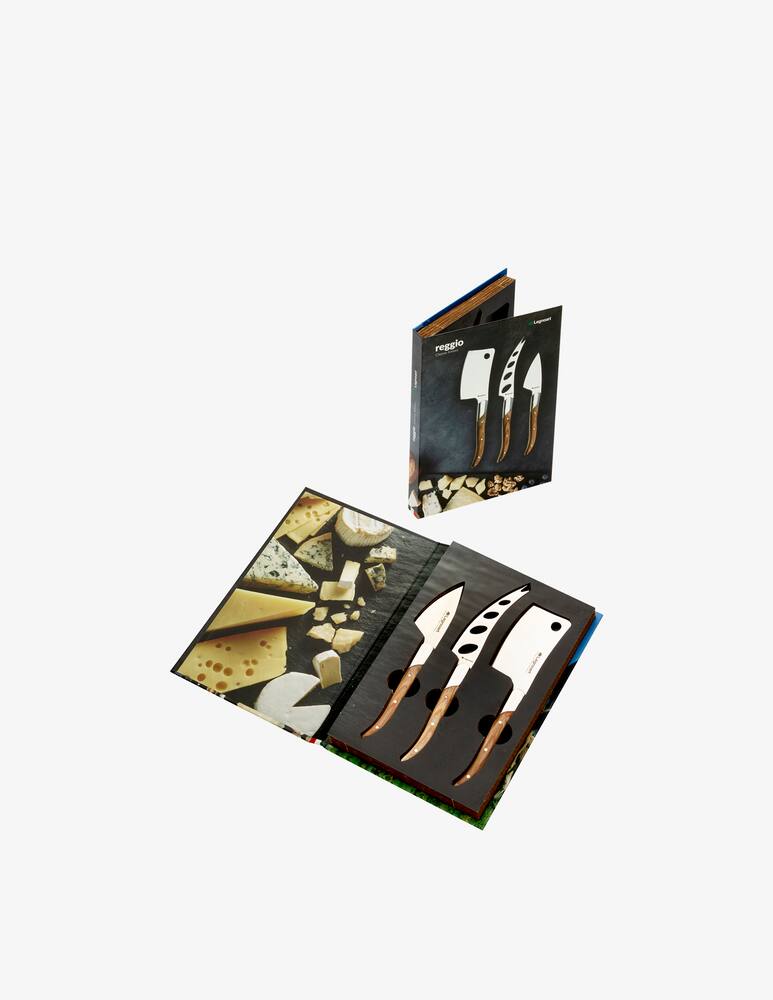 rinascente Legnoart Reggio Set Coltelli Formaggio 3 Pz