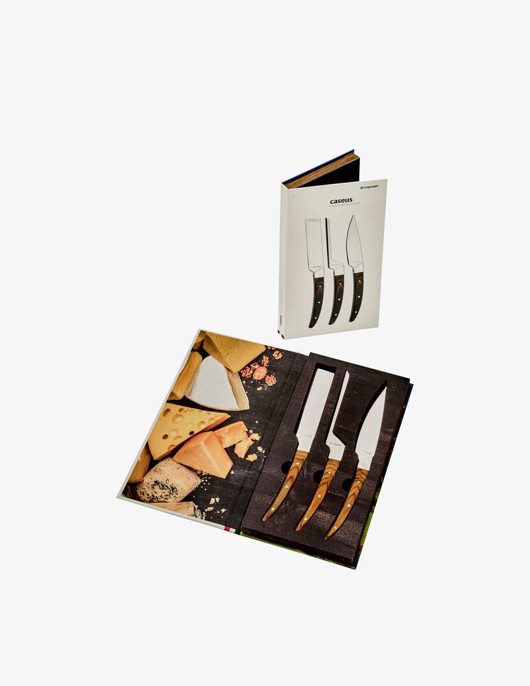 rinascente Legnoart Caseus Cheese Enthusiast Knives Set 3 Pcs