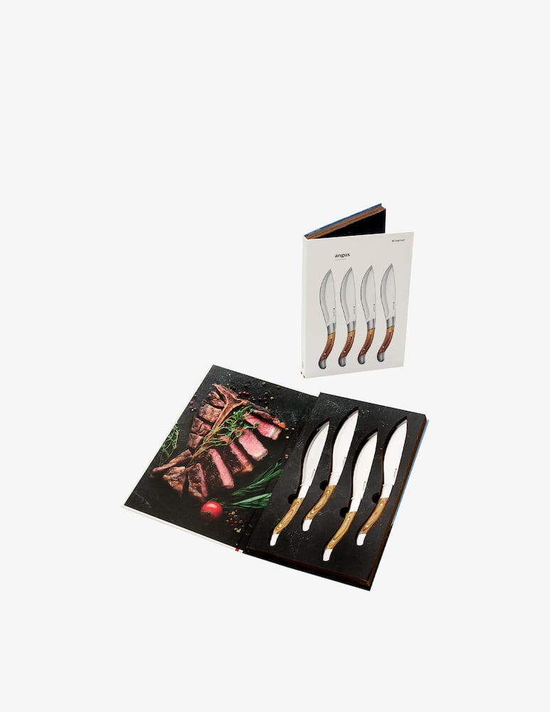 Legnoart Set coltelli Angus da Bistecca 4 Pz - immagine 2