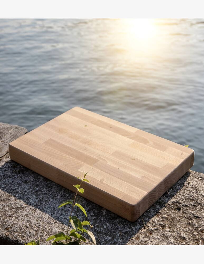 rinascente Legnoart Chef'S Place Chopping Block In Solid Beech Wood