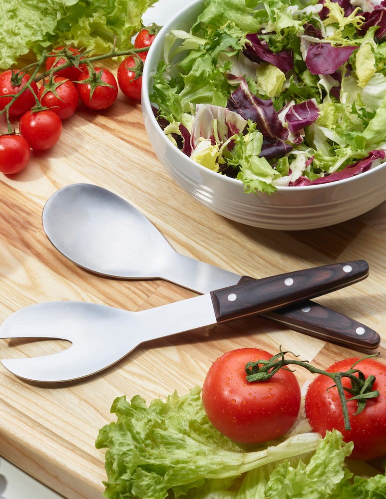 rinascente Legnoart Caesars Joys Set Posate Da Insalata
