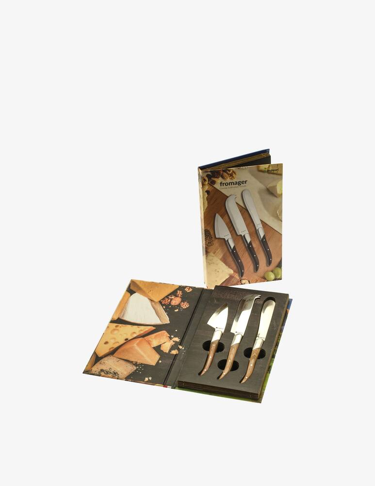 rinascente Legnoart Fromager Cheese Knives Set 3 Pcs