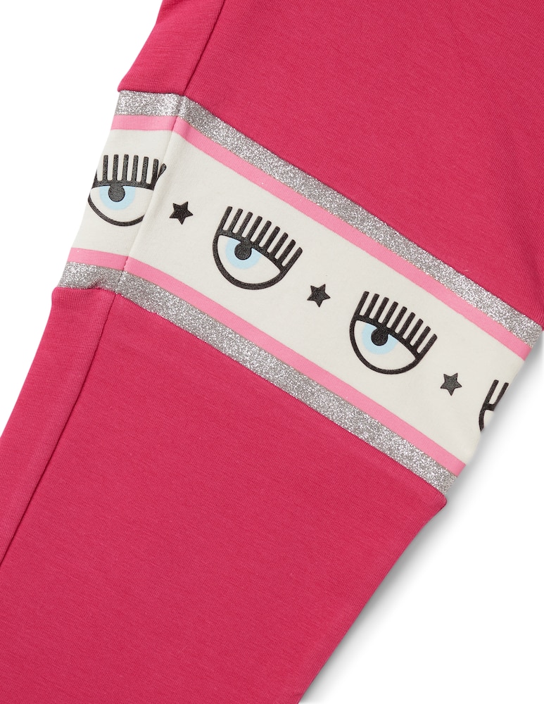 rinascente Chiara Ferragni Pantaloni joggers maxi logomania