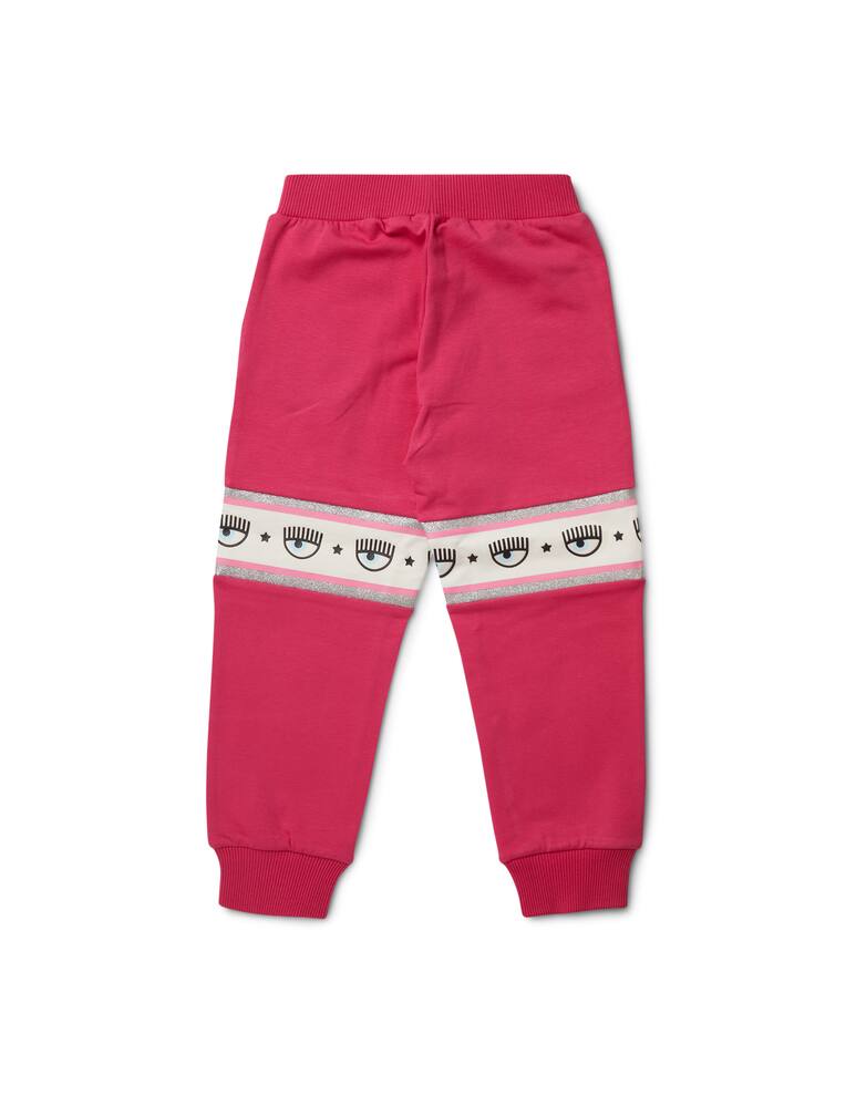 rinascente Chiara Ferragni Pantaloni joggers maxi logomania