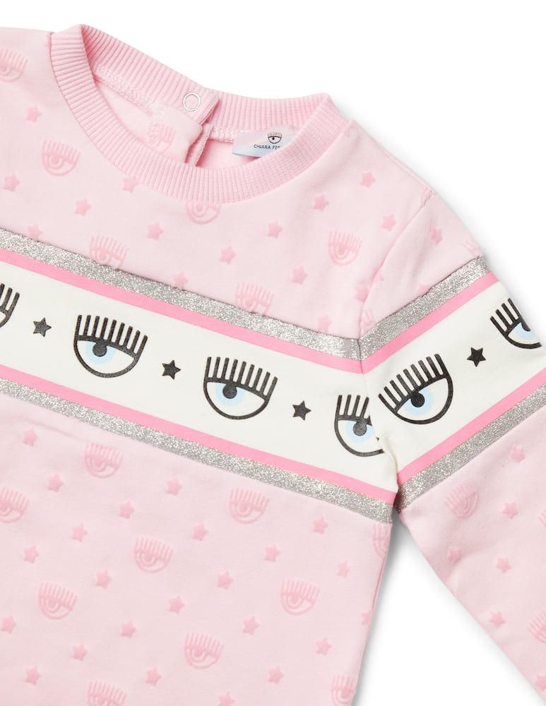 rinascente Chiara Ferragni Logomania dress sweatshirt