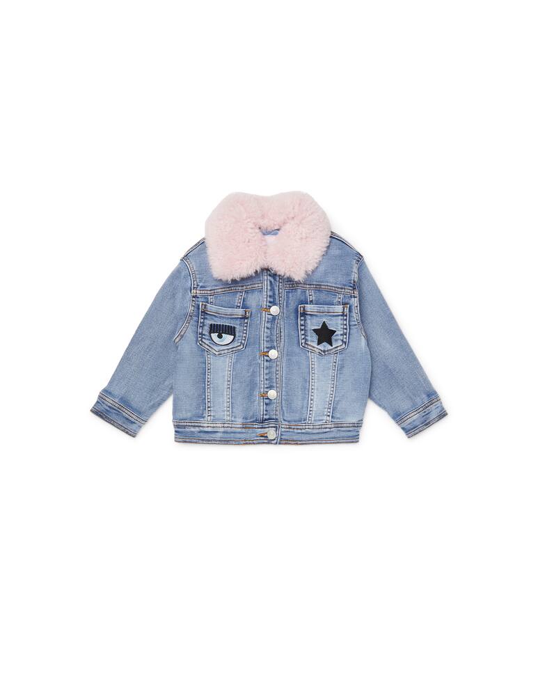 rinascente Chiara Ferragni Denim jacket eyestar
