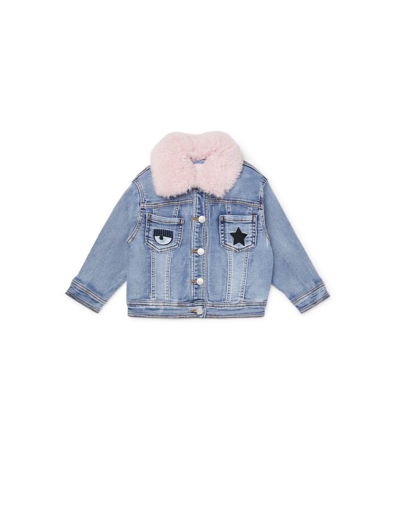 rinascente Chiara Ferragni Denim jacket eyestar