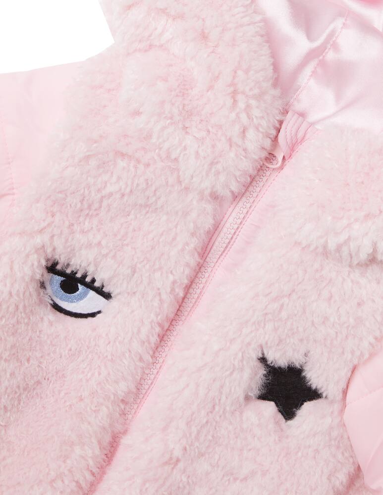 rinascente Chiara Ferragni Teddy coat eyestar