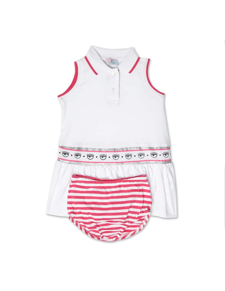 rinascente Chiara Ferragni Sleeveless dress with briefs - Bianco