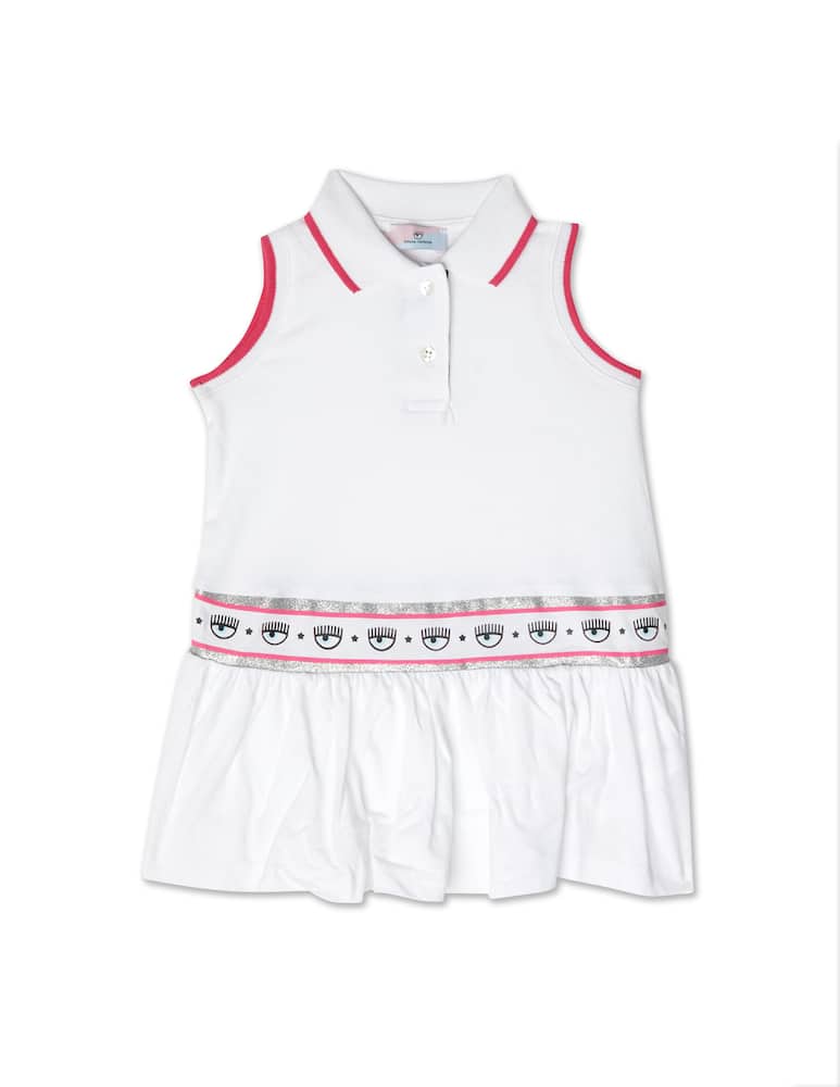 rinascente Chiara Ferragni Sleeveless dress with briefs - Bianco