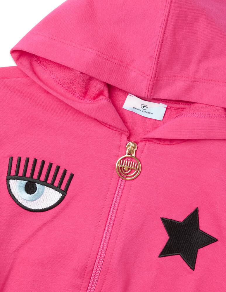 rinascente Chiara Ferragni Eyestar hoodie - Viola