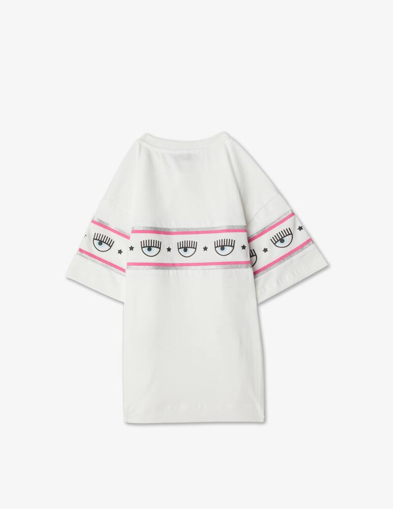 rinascente Chiara Ferragni Maglia a manica corta con logo - Bianco