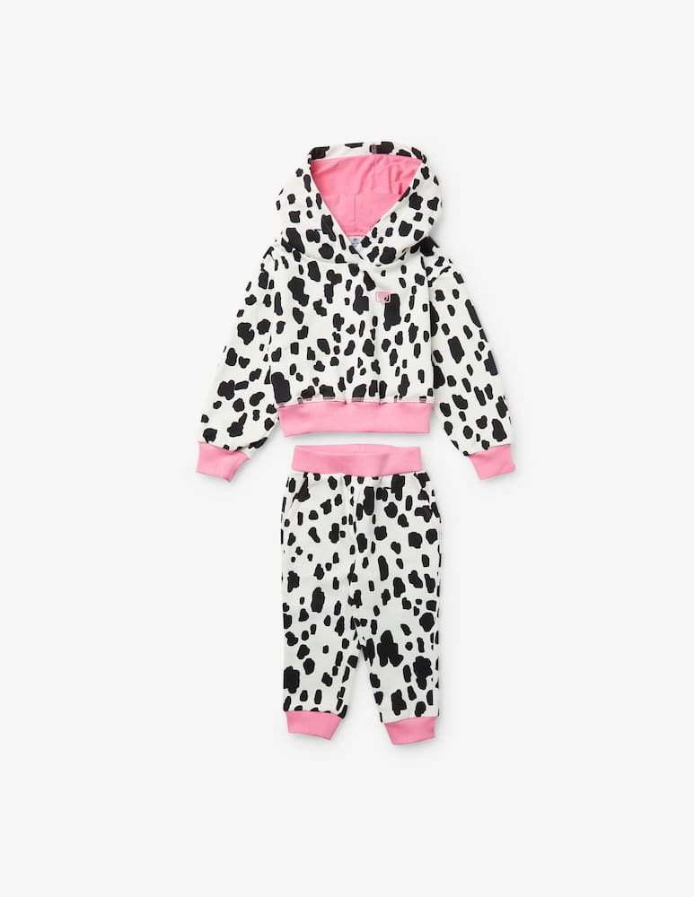 Chiara Ferragni Cf dalmatian cotton hoodie - Multicolor - picture 1 Chiara Ferragni Cf dalmatian cotton hoodie - Multicolor - picture 1