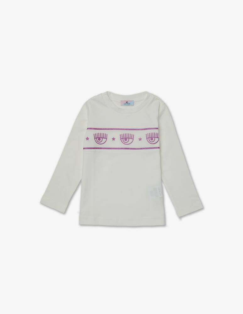 Chiara Ferragni Maxilogomania cotton t-shirt - Multicolor - picture 1 Chiara Ferragni Maxilogomania cotton t-shirt - Multicolor - picture 1