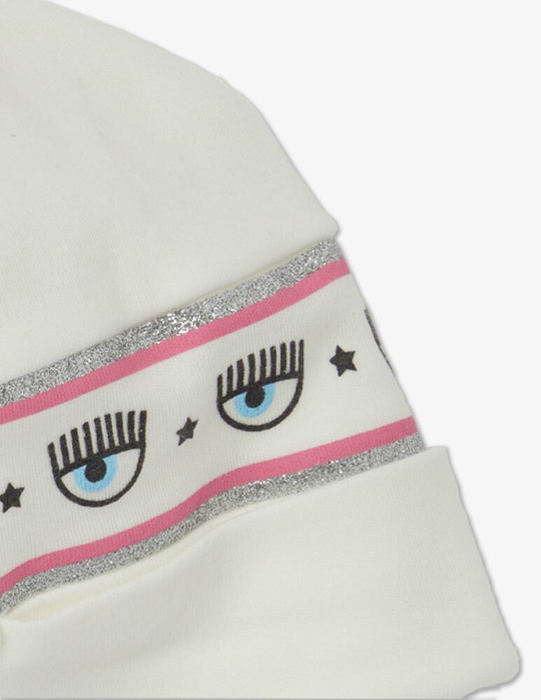 Chiara Ferragni Maxilogomania cotton cap - Multicolor - picture 2 Chiara Ferragni Maxilogomania cotton cap - Multicolor - picture 2