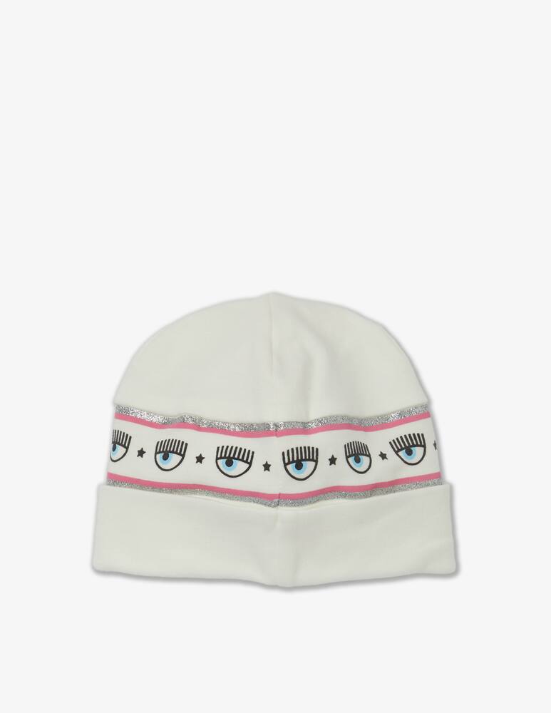 Chiara Ferragni Maxilogomania cotton cap - Multicolor - picture 3 Chiara Ferragni Maxilogomania cotton cap - Multicolor - picture 3