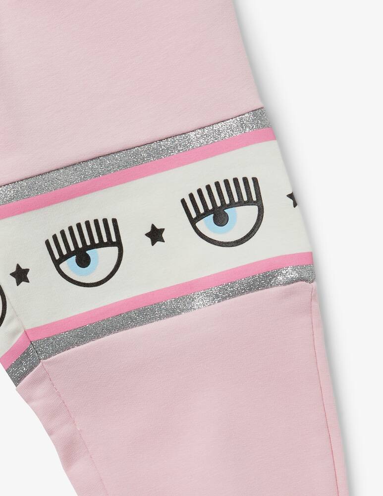 rinascente Chiara Ferragni Jogger in cotone - Rosa