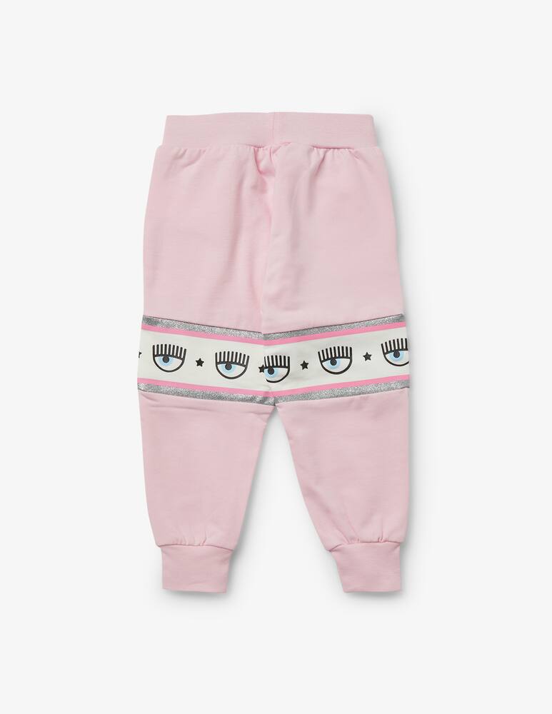rinascente Chiara Ferragni Jogger in cotone - Rosa