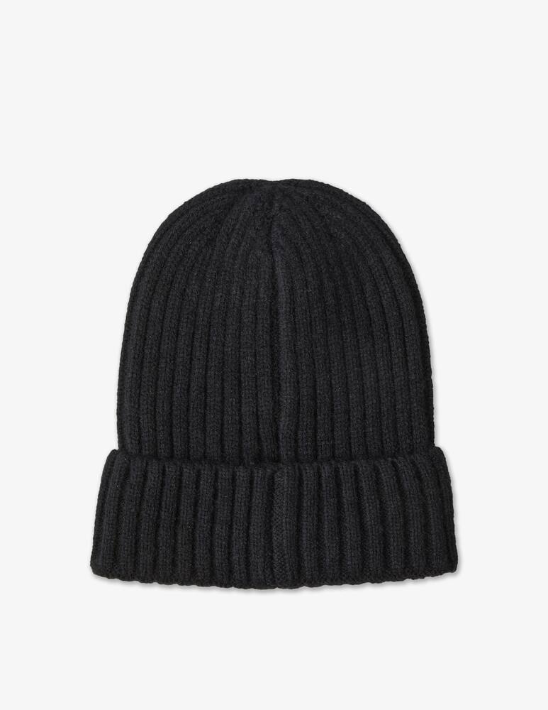 rinascente Chiara Ferragni Logo beanie hat - Black