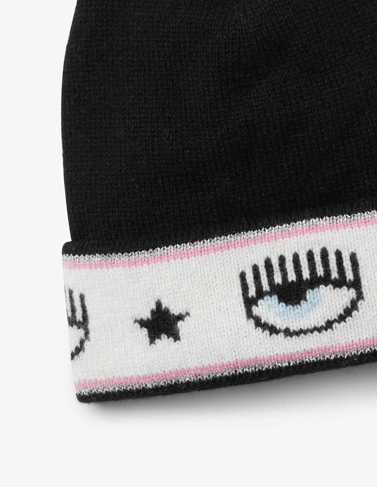 rinascente Chiara Ferragni Berretto in lana e cashmere - Nero