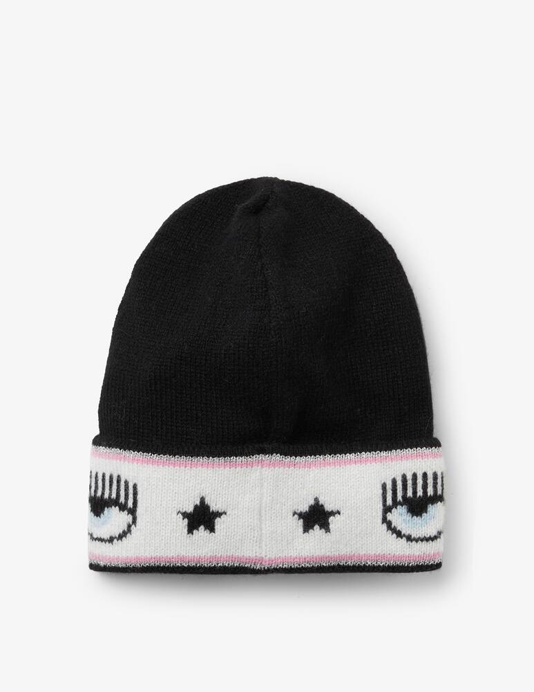 rinascente Chiara Ferragni Berretto in lana e cashmere - Nero